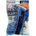 24-Pack Twin Blade Disposable Razors